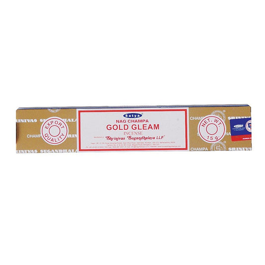 Satya Gold Gleam Incense, 15gm