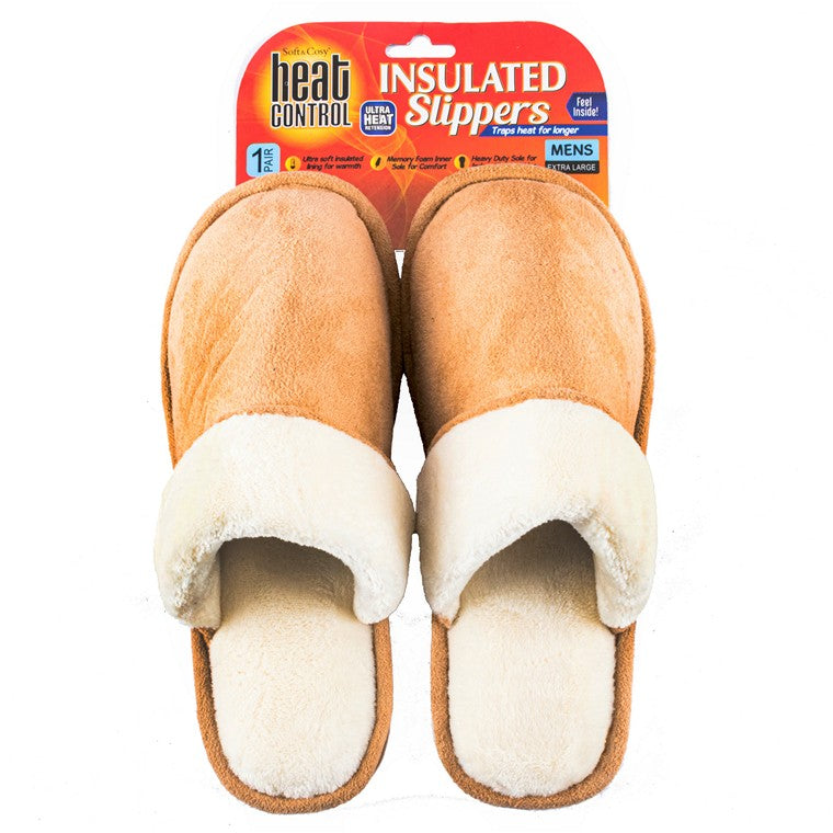 Ladies Heat Control Slipper Natural