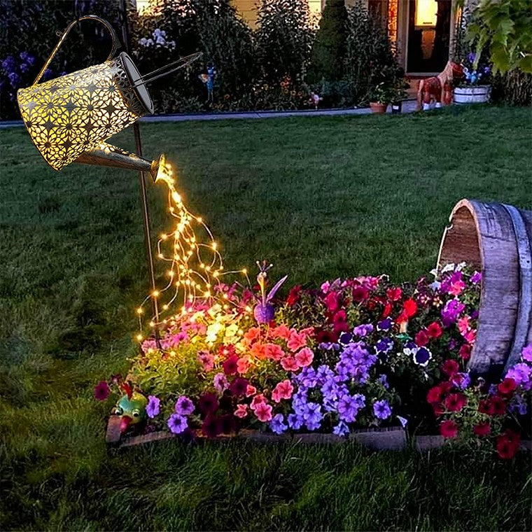 Solar Stake Watering Can