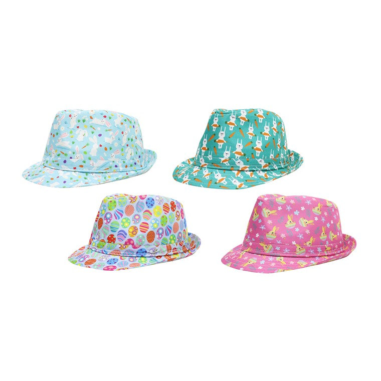 Easter Trilby Hat, 4 Asstd Designs