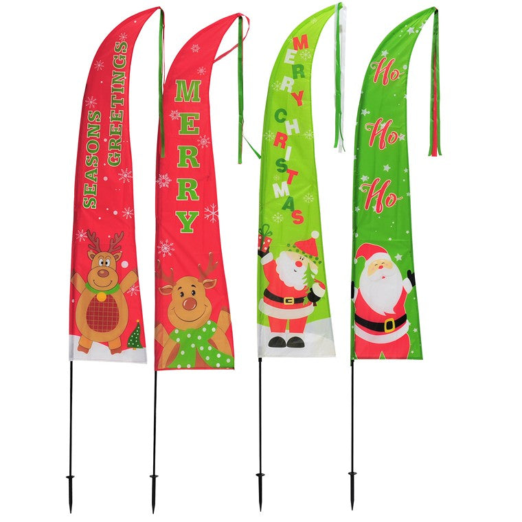 Christmas Garden Flag, 220cm