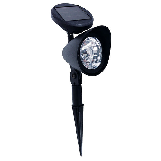 Solar Spot Light Black, 30cm