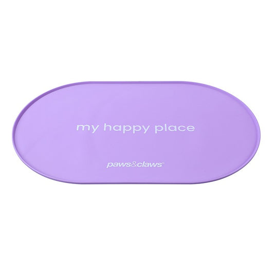 Pet Non-Slip Food Mat, Asstd