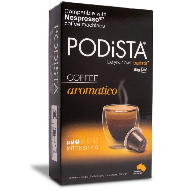 PODiSTA Aroma Coffee Pods, 10pk