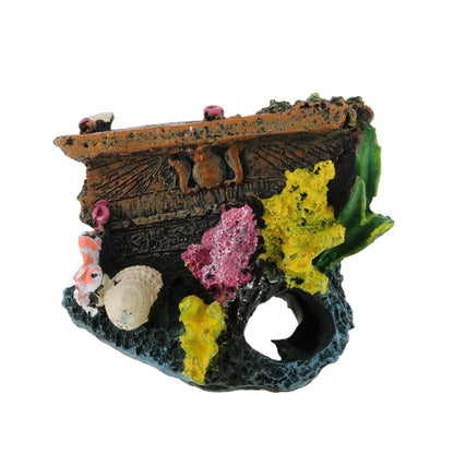 Aquarium Ornament w/ Coral, Asstd