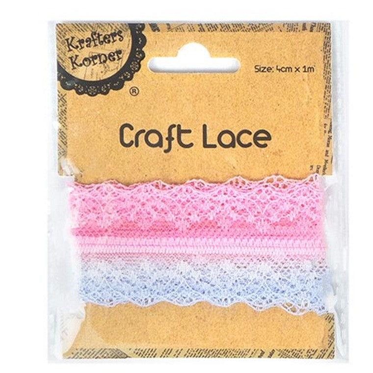 Craft Ombre Lace, 5 Asstd Colours