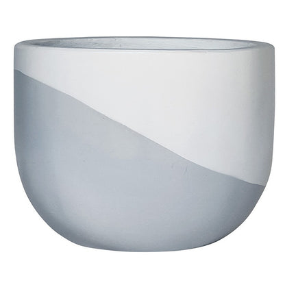 Cement Pot, Large, Asstd