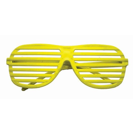 Party Novelty Glasses, Yellow