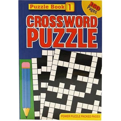 A5 Crossword Book, 160pgs