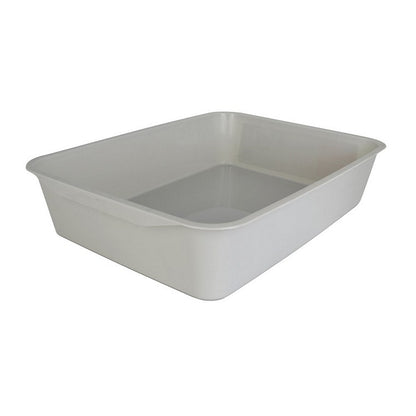 Cat Litter Tray, 3 Asstd Colours