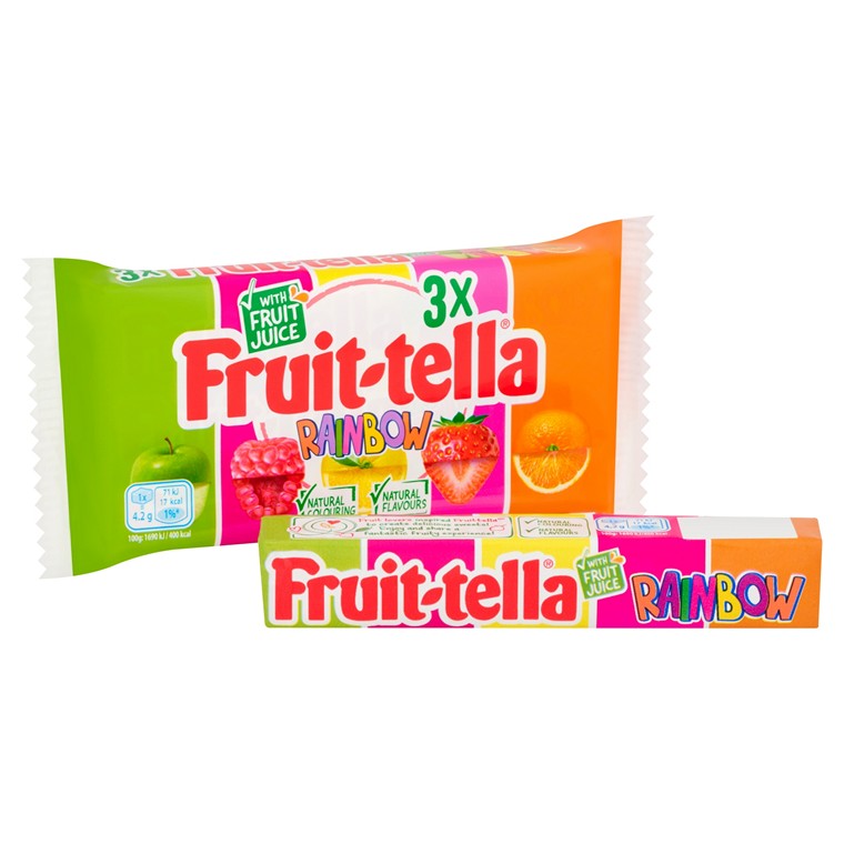 Fruitella Rainbow, 3pk