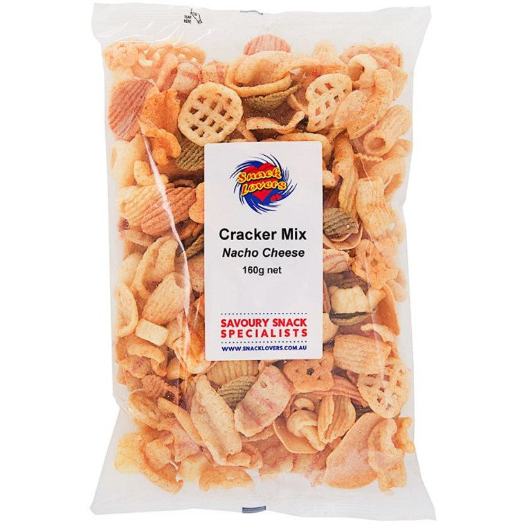 Cracker Mix, Nacho Cheese, 160gm