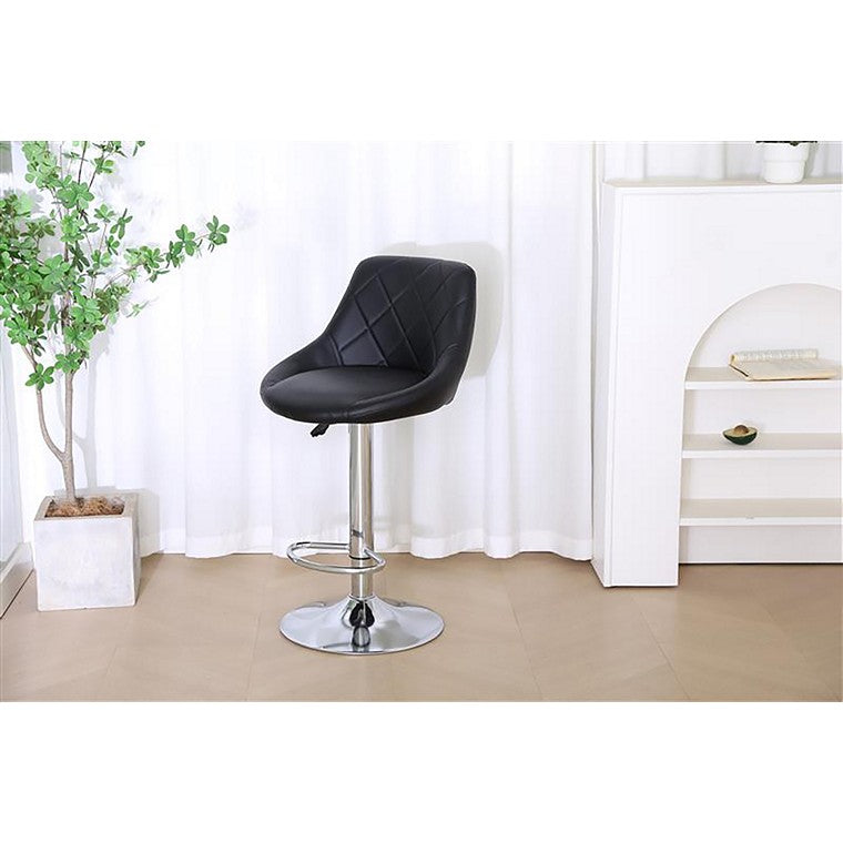 Barstools, Black, 2pc