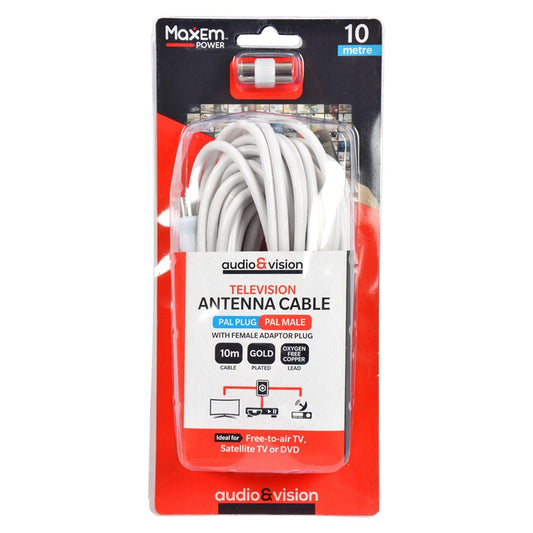 Maxem Cable, Audio/Visual, 10m