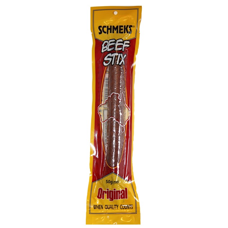 Schmeks Beef Stix, Original, 50g