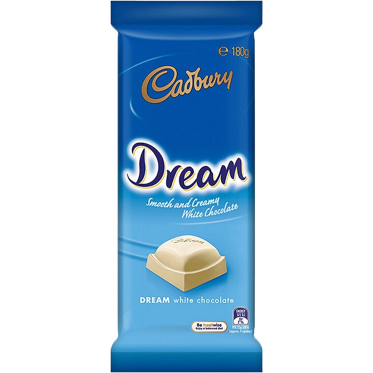 Cadbury Dream Chocolate Block, 180g