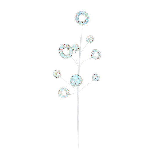 Pastel Sprinkle Donut Pick, 54cm, Asstd