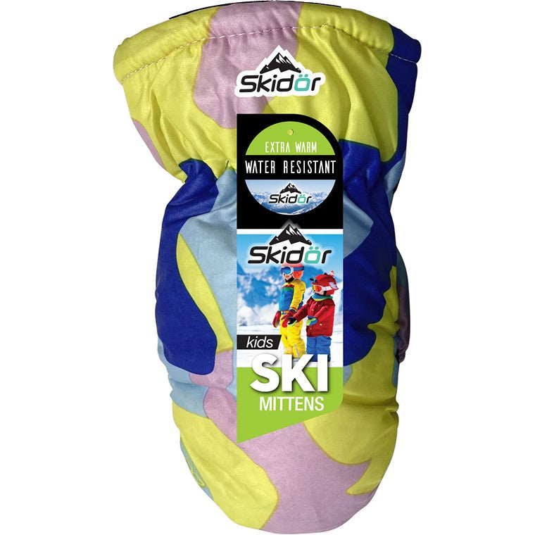 Kids Ski Mittens, 2 Asstd Colours