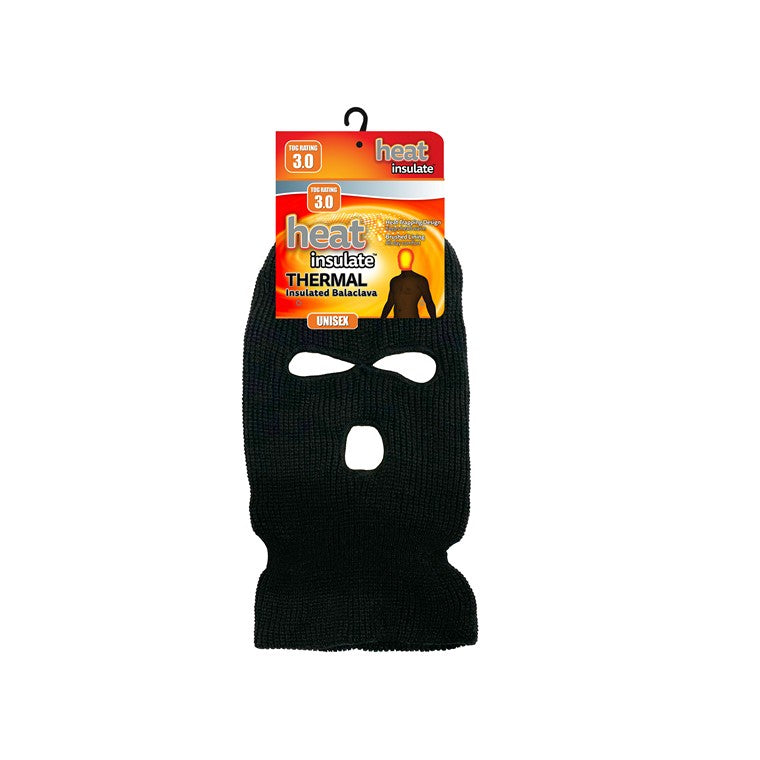 Heat Insulate, Balaclava Black