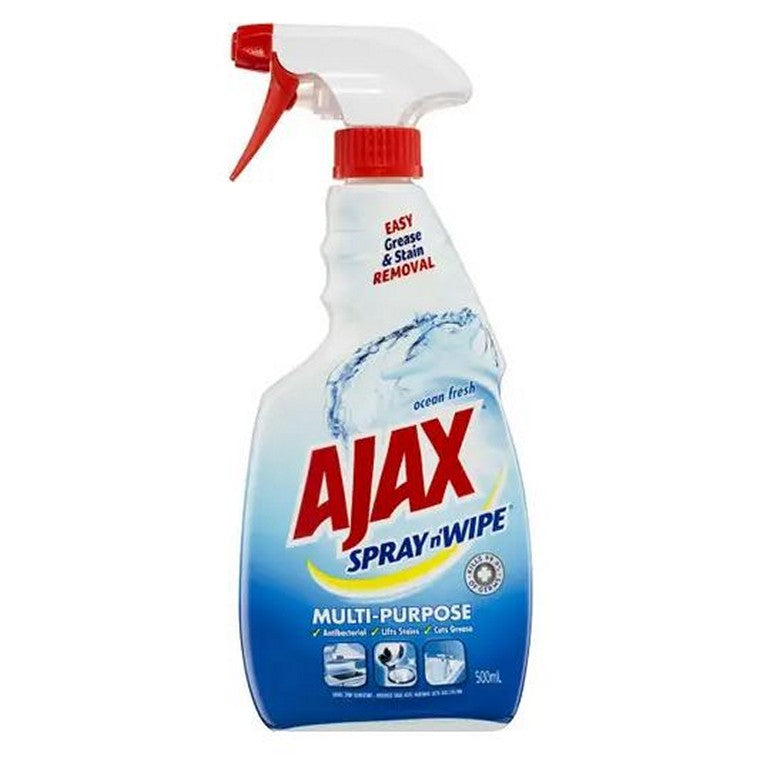 Ajax Spray n' Wipe Multi-Purpose Spray Ocean Fresh, 500ml