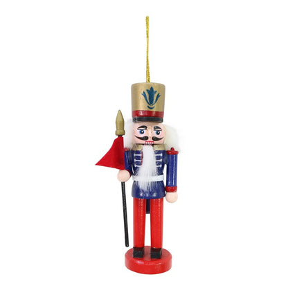 Hanging Nutcracker, 12.5cm, Asstd