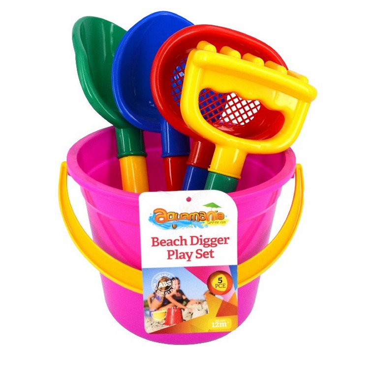 Beach Digger Play Set, 5pc