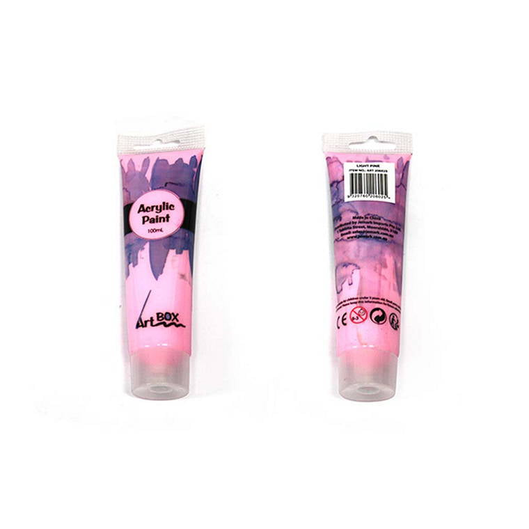 Acrylic Paint Tube, Light Pink