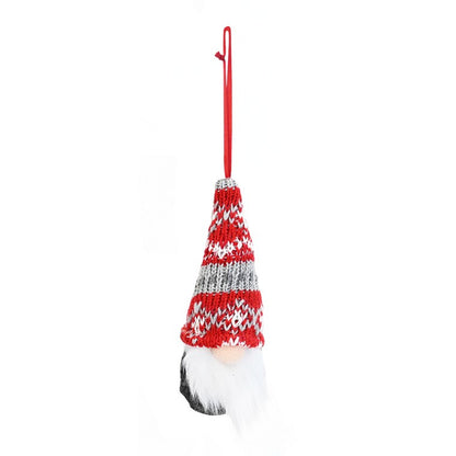 Hanging Knit Hat Gnome, 15cm, Mega Mix, Asstd