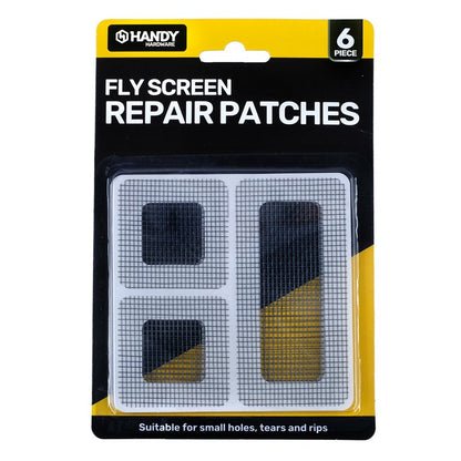 Fly Screen Repair Patches, 6pc