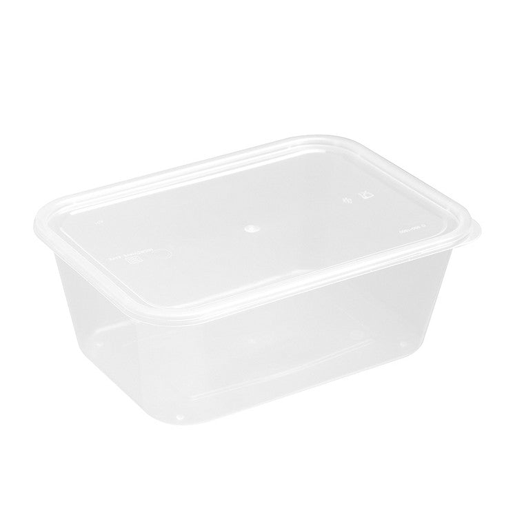 L&L Food Container Rectangle, 1.5L, 10pk