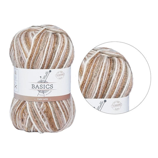 Acrylic Yarn, Café Latte