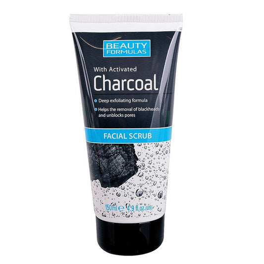 Beauty Formulas Charcoal Face Scrub, 150ml