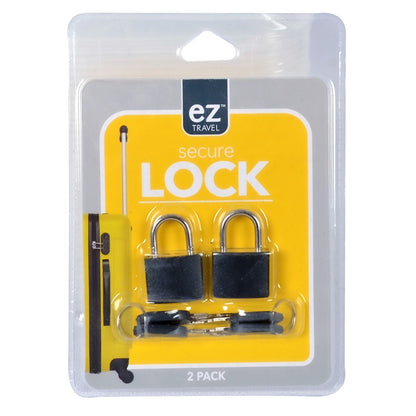 Mini Padlock w/ Key, Asstd