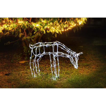 LED Standing Reindeer, 2 Asstd, 84cm