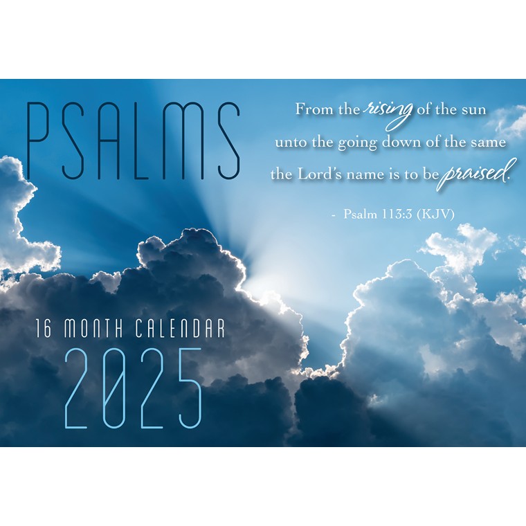 Psalms 2025 Calendar