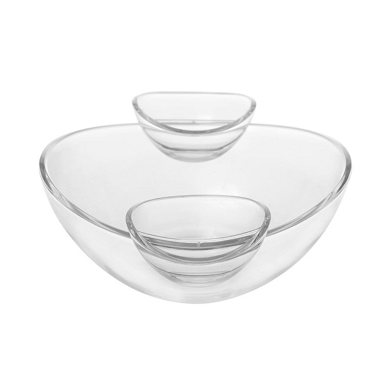 L&L Crystal Dip Serving Bowl