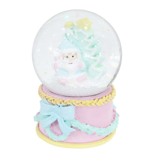 Pastel Santa Waterball, Asstd