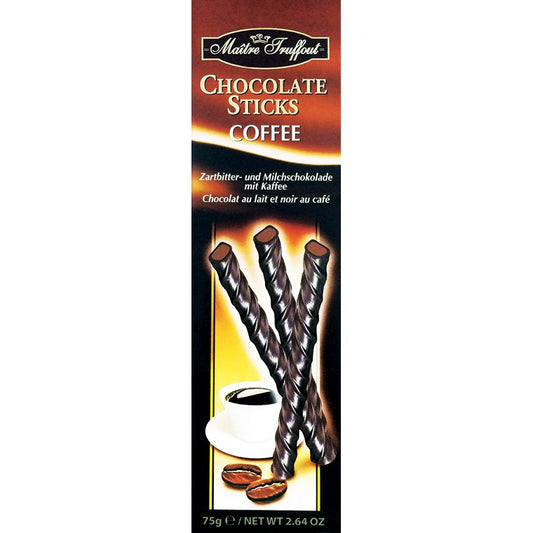 Maitre Truffout Sticks Coffee, 75gm