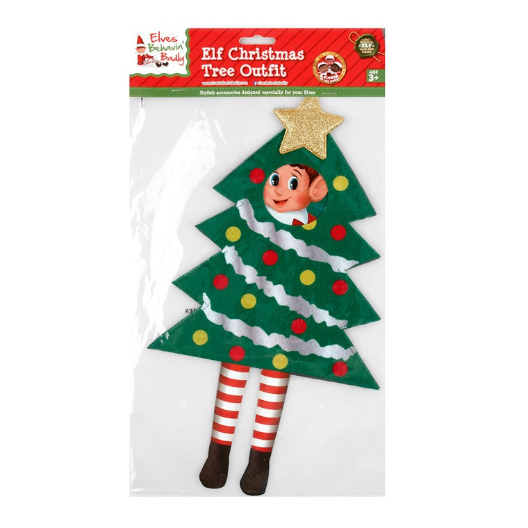 Xmas Elf Tree Outfit