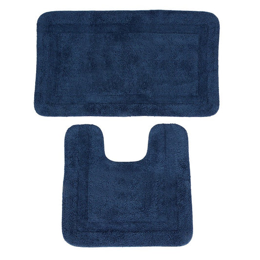 H&G Bathroom Mat 2pce Set, Storm