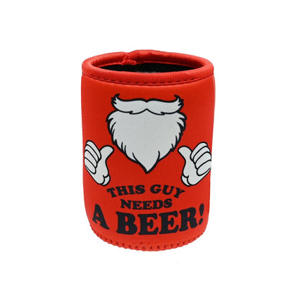 Christmas Stubby Holder, Asstd