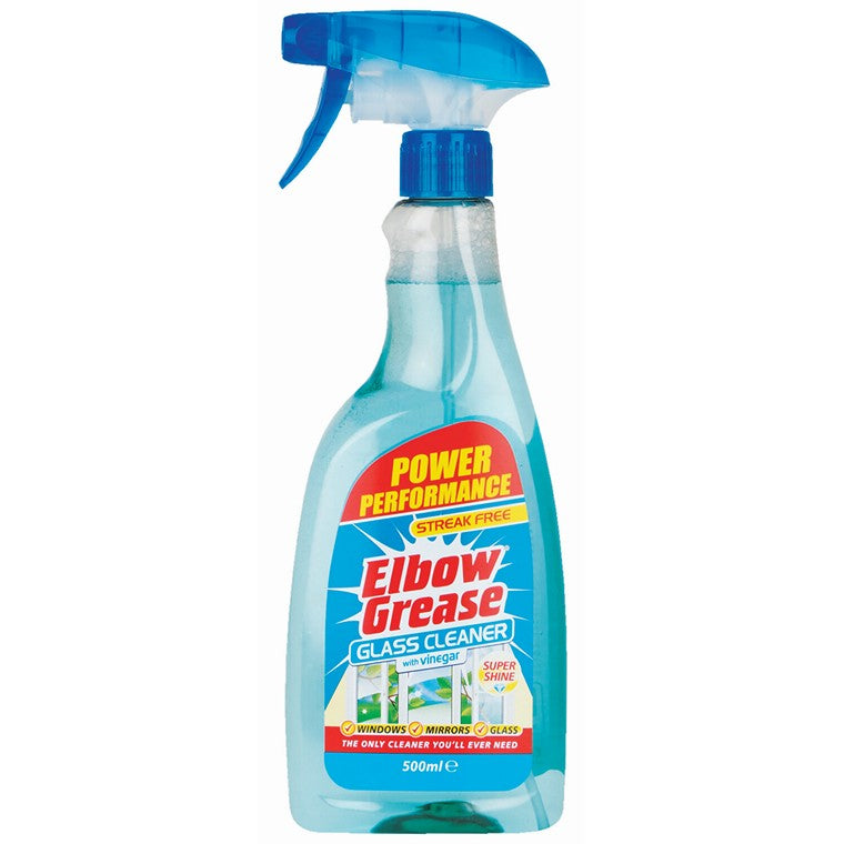 Elbow Grease Glass Cleaner, 500ml