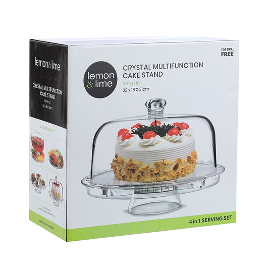 L&L Crystal Multifunction Cake Stand