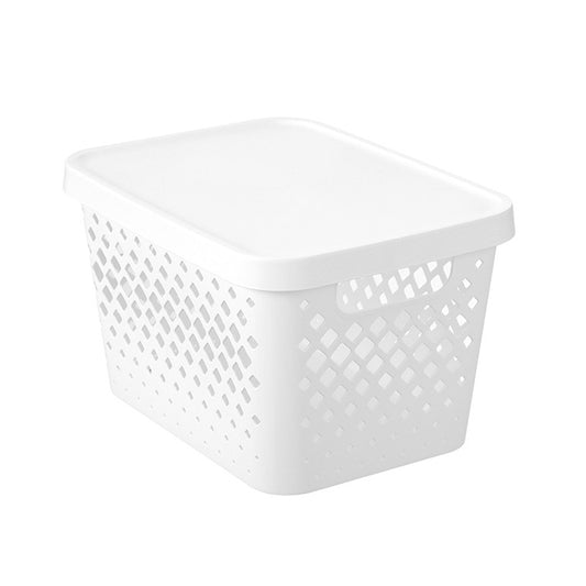 Kept Storage Basket w/ Lid, 16L, 3 Asstd Colours