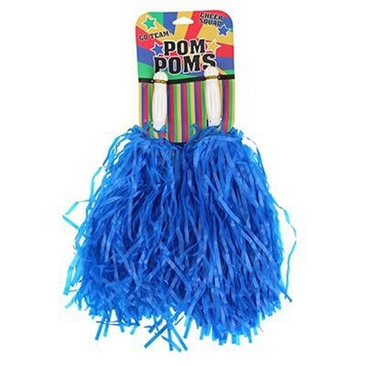 Pom Pom, 2pk, Blue