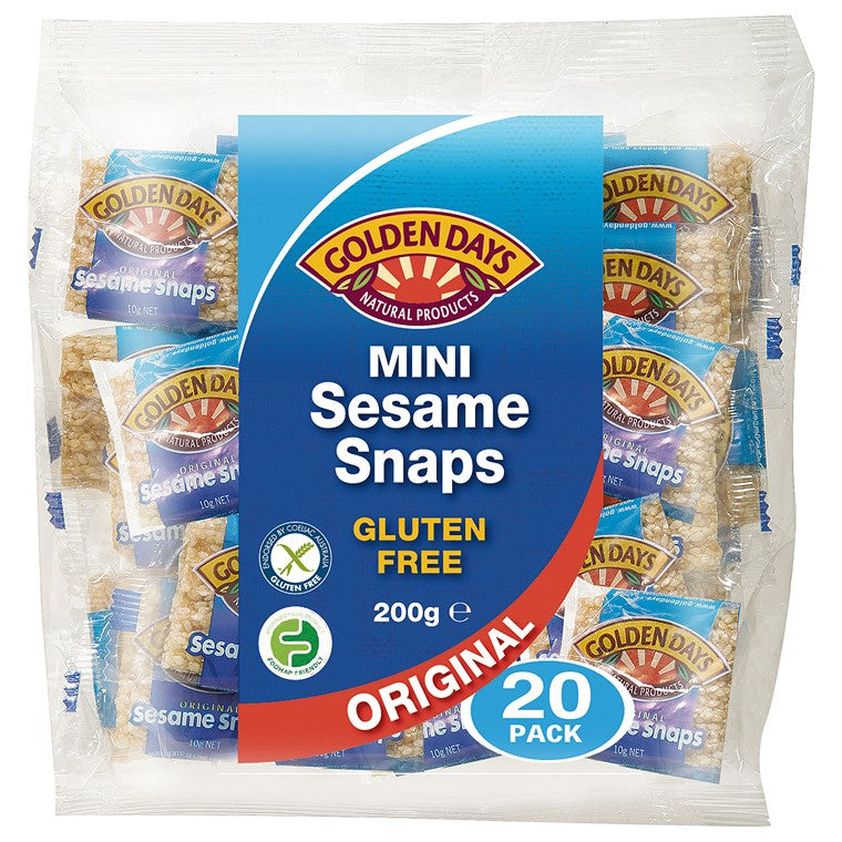 Mini Sesame Snaps, 20pk