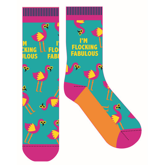 Flocking Fabulous Crazy Socks