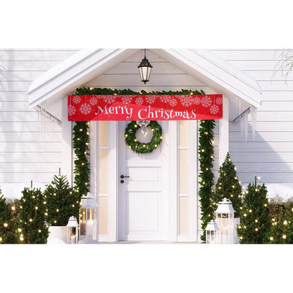 Merry Christmas Yard Banner, Asstd