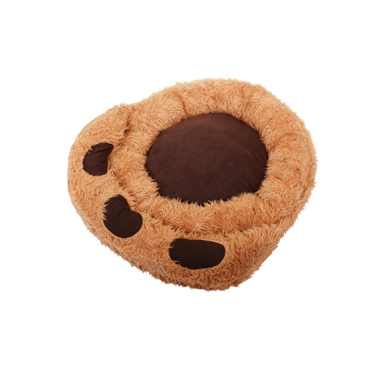 Paw Plush Dog Bed, Asstd