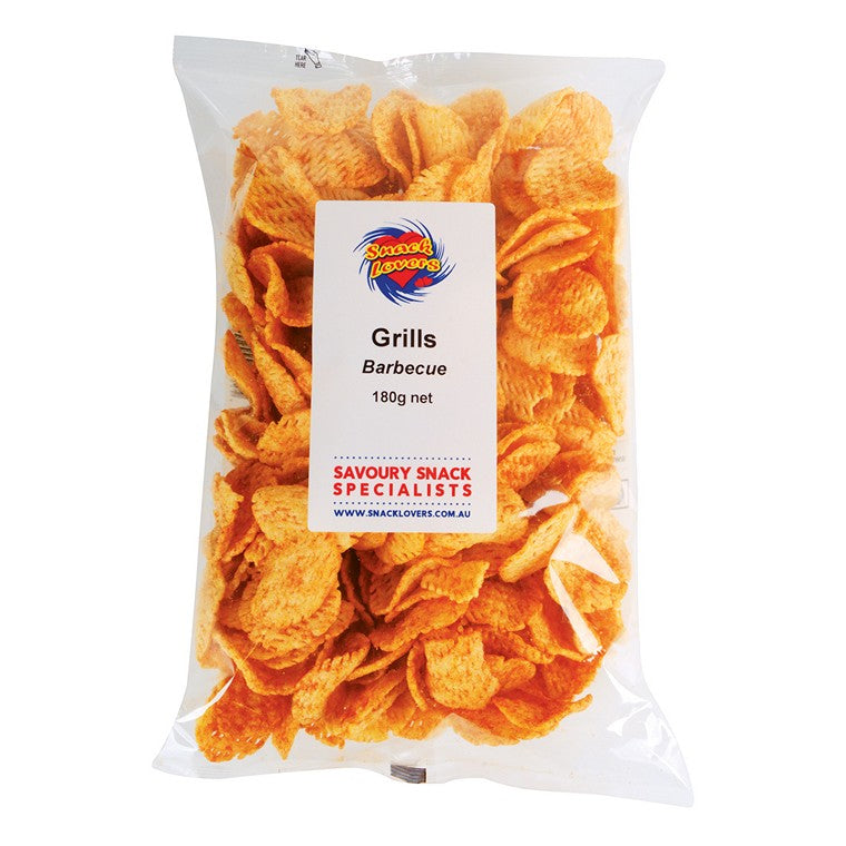 Barbecue Grills savoury snack, 180gm